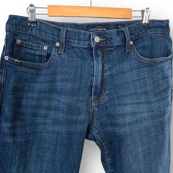 Lucky Brand 221 Straight Comfort Flex Men's Jeans size 36 x 30 - Picture 2 of 14